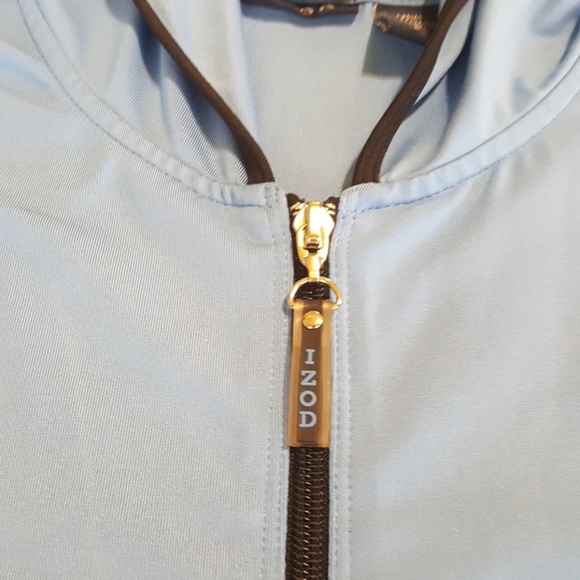 Izod X-Tra Dry Hooded Performance Jacket. Lg. - Picture 8 of 8